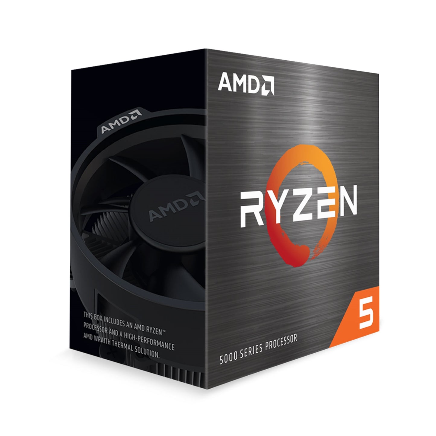 AMD Ryzen 5 5500 6 Core AM4 Processor, 12 Threads, 3.6Ghz up to 4.2Ghz Turbo, 19MB Cache, 65W, Wraith Stealth Cooler, No Graphics