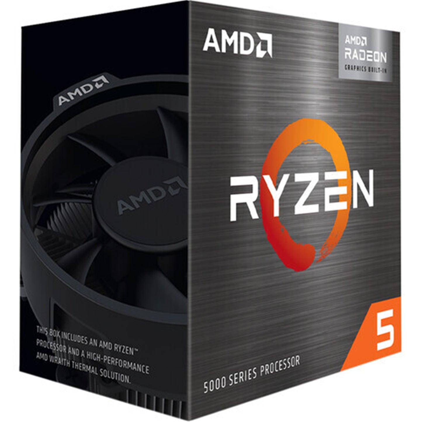 AMD Ryzen 5 5600GT 6 Core AM4 Processor, 12 Threads, 3.6Ghz up to 4.6Ghz Turbo, 19MB Cache, 65W, with Wraith Stealth Cooler, Radeon Graphics