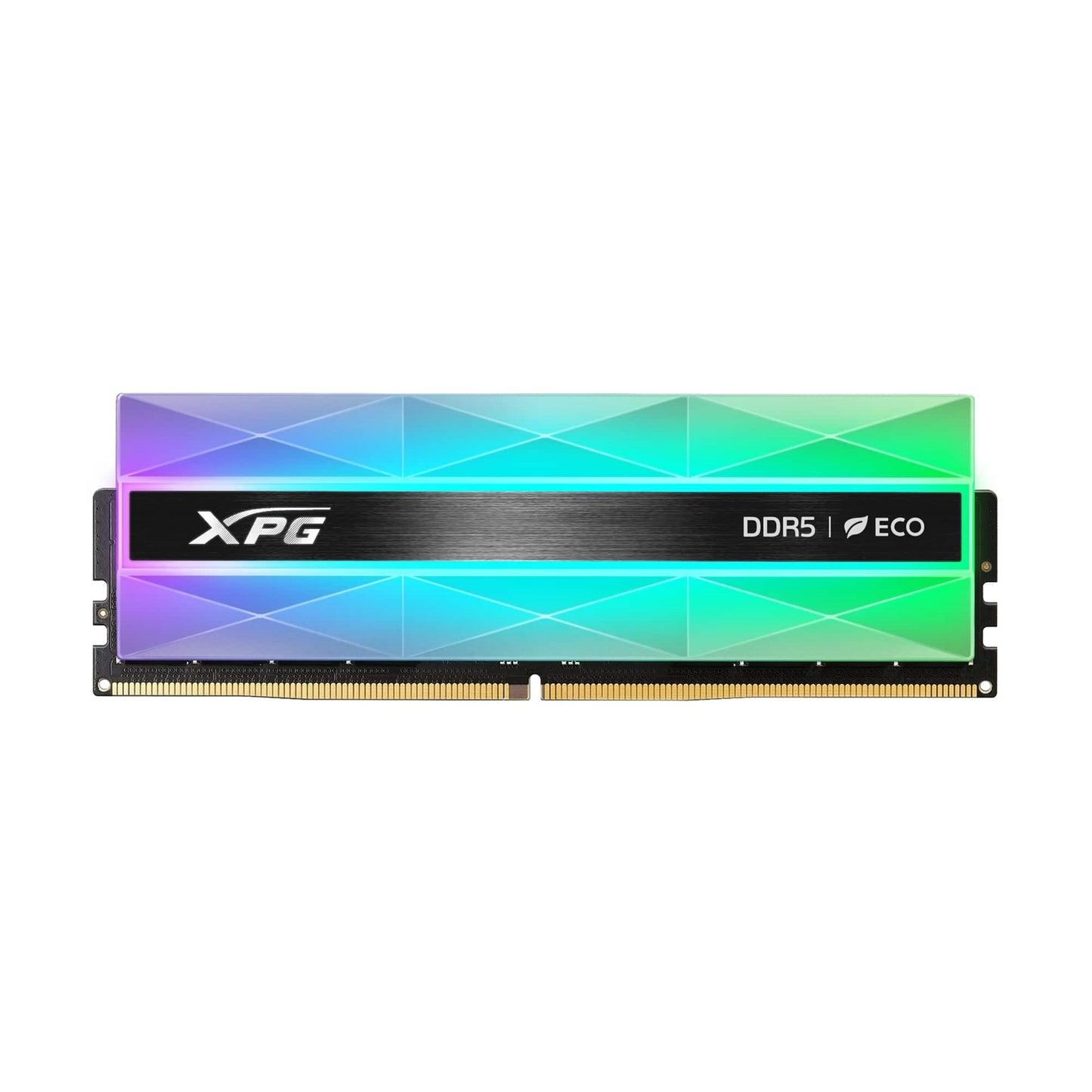 Adata LANCER NEON AX5U7200C3416G-DCLANRSG DDR5 7200MHz, 32GB, (2 x 16GB) CL34, 1.4v, Retail, Silver RGB System Memory, Using Eco-Friendly Material