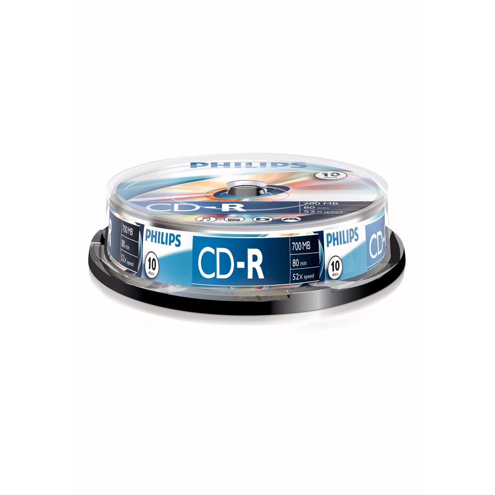 Philips CD-R 700 MB 10-Pack CD vuoti