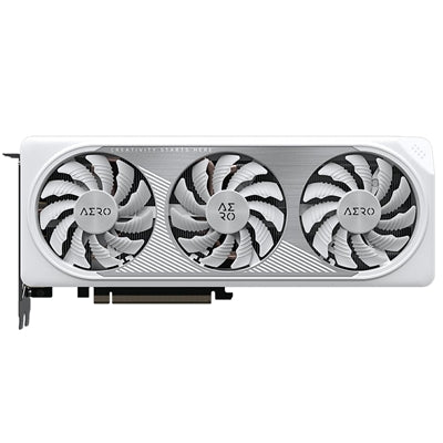 Gigabyte Nvidia GeForce RTX 4060Ti AERO OC 8GB Triple Fan White Graphics Card