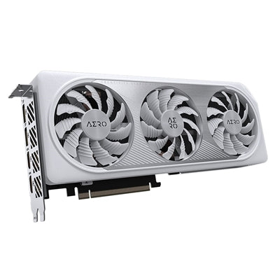 Gigabyte Nvidia GeForce RTX 4060Ti AERO OC 8GB Triple Fan White Graphics Card