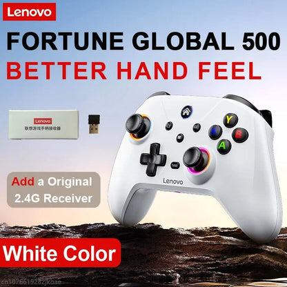 New Lenovo S02 Wireless Bluetooth RGB Controller for Nintendo Switch OLED/Switch Lite/PC/Mobile Gamepad Multi-Function Joystick