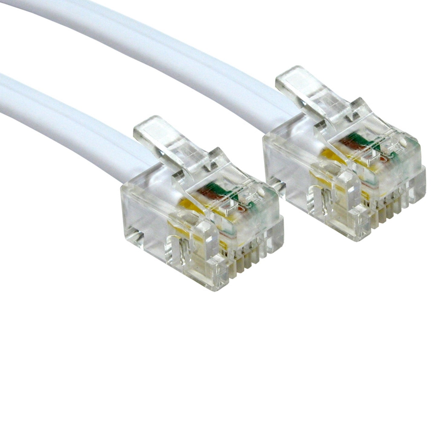 RJ11 (M) to RJ11 (M) 5m White OEM Cable