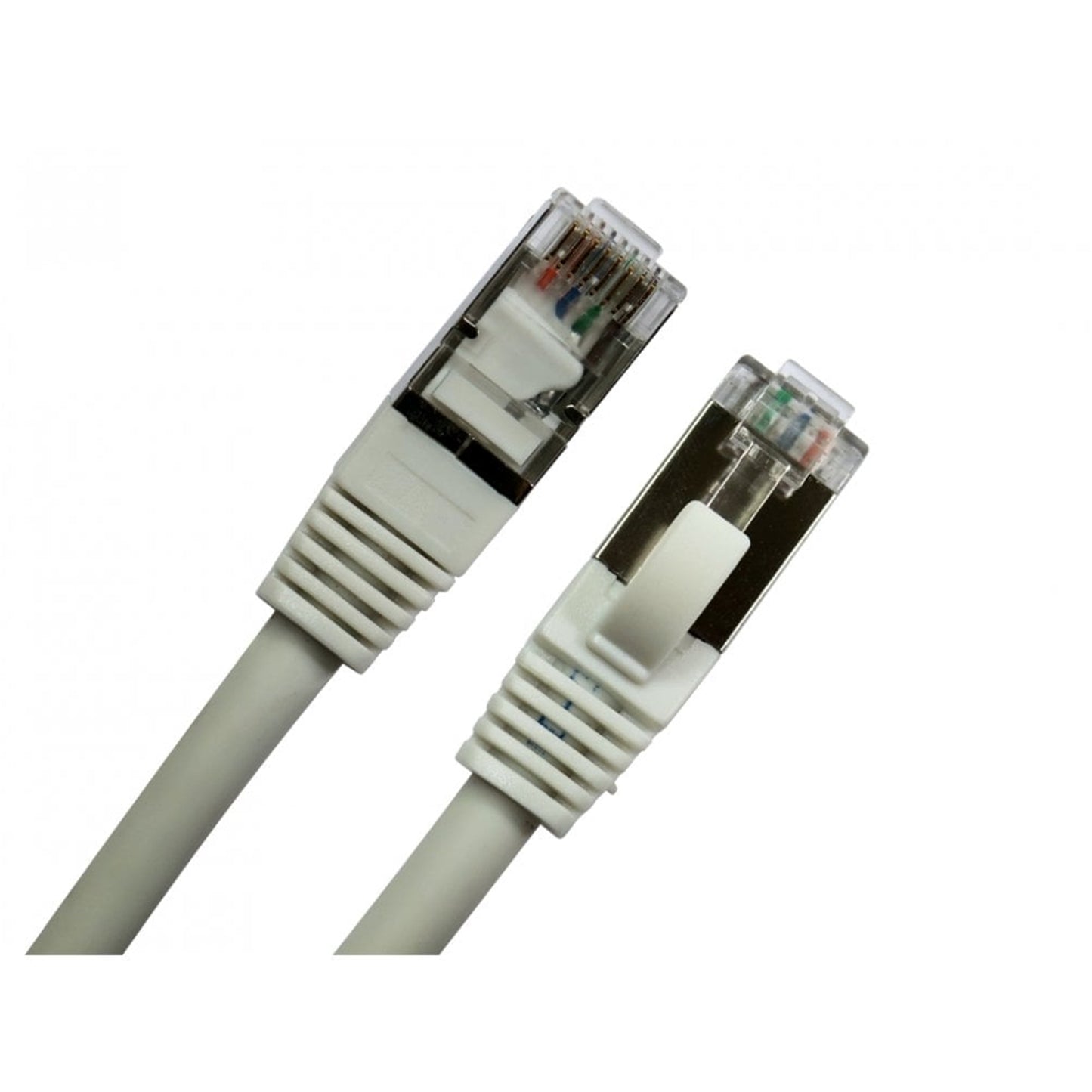 1m CAT8.1 LSZH S/FTP 26AWG Networking Cable, White