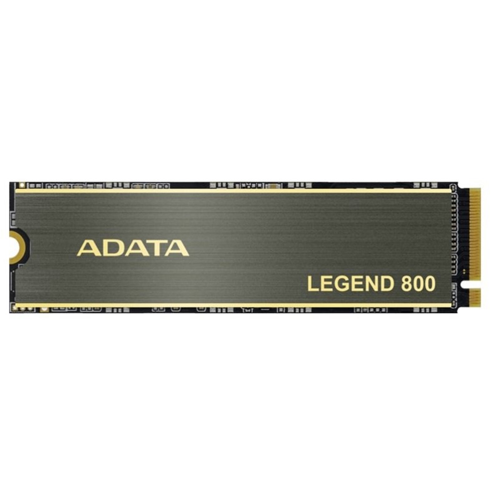 Adata Legend 800 (ALEG-800-500GCS) 500GB NVMe SSD, PCIe Gen4, M.2 Interface, 2280, Read 3000 MB/s, Write 1300 MB/s, Heatsink 3 Year Warranty