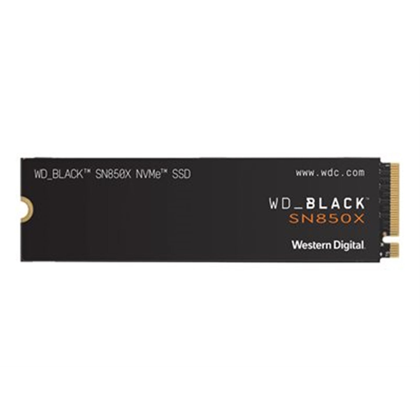 WD Black SN850X (WDS100T2X0E) 1TB NVMe SSD, M.2 Interface, PCIe Gen4, 2280, Read 73000MB/s, Write 6300MB/s, 5 Year Warranty