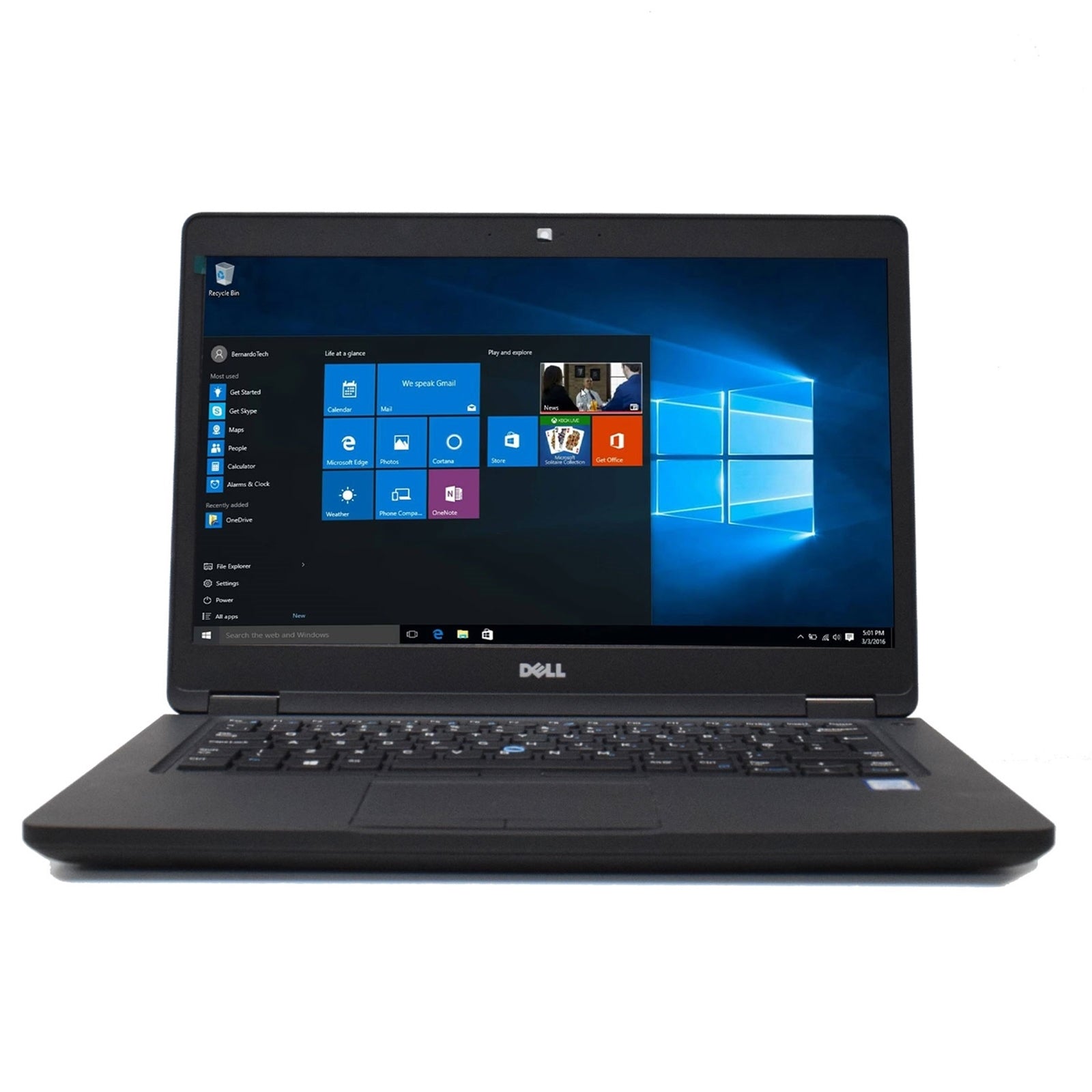 PREMIUM REFURBISHED Dell Latitude 5490 Intel Core i5-8250U 8th Gen Laptop, 14 Inch Full HD 1080p Screen, 8GB RAM, 256GB SSD, Windows 11 Pro