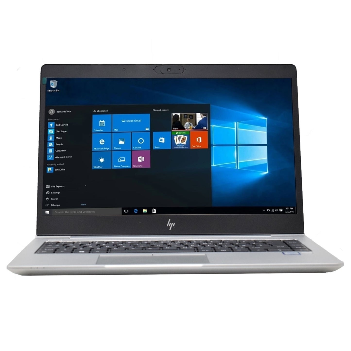 PREMIUM REFURBISHED HP EliteBook 850 G6 Intel Core i5-8265U 8th Gen Laptop, 15.6 Inch Full HD 1080p Screen, 16GB RAM, 512GB SSD, Windows 11 Pro