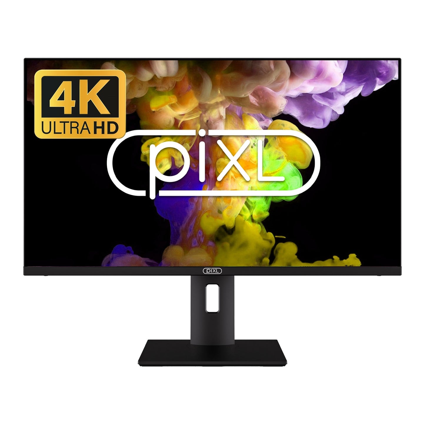 piXL CM28F10 28 Inch 4K Monitor, LED Widescreen, 2160p, 5ms Response Time, 60Hz Refresh, HDMI / Display Port, 16.7 Million Colour Support, VESA Mount, Black Finish, 3 Year Warranty