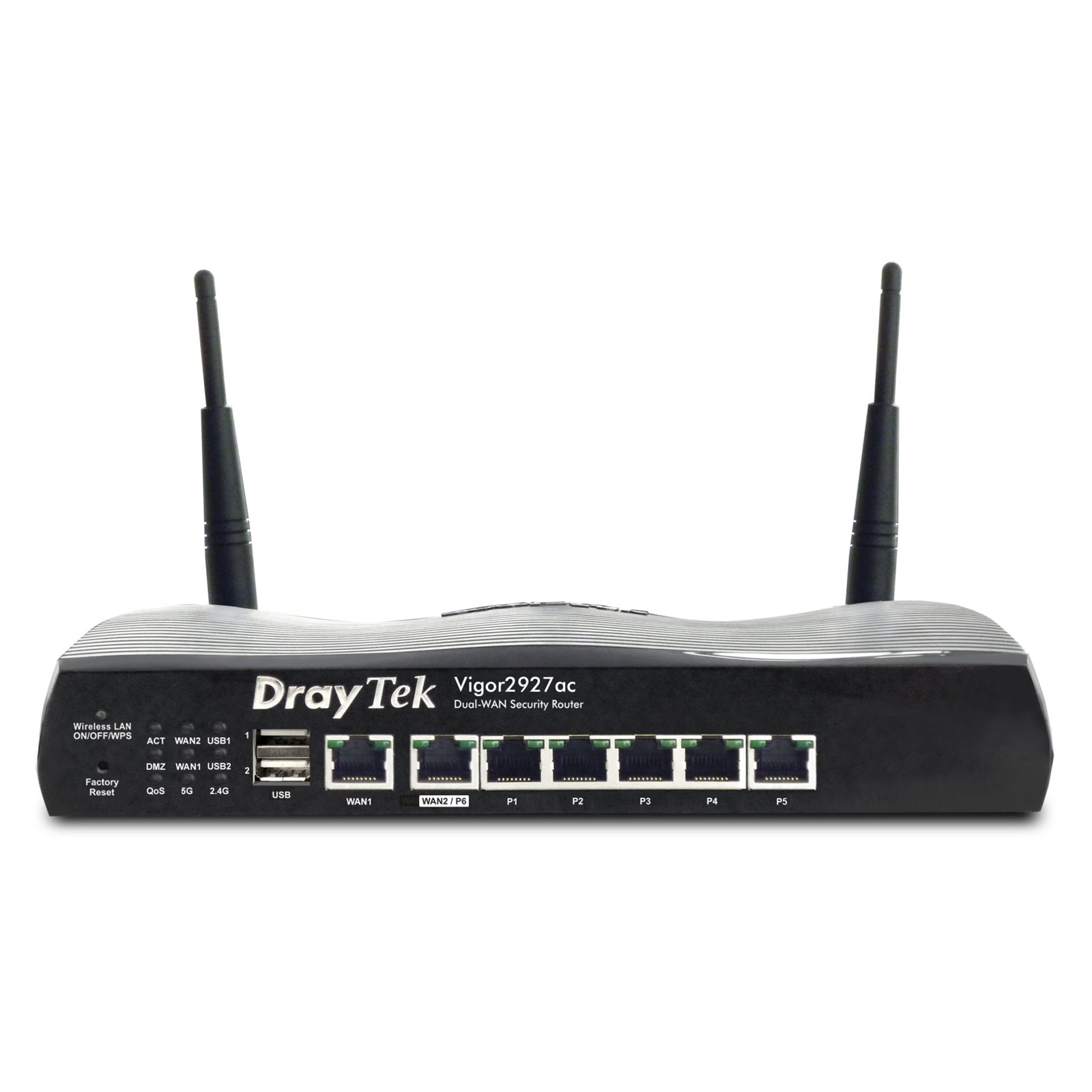 DrayTek V2927LAC-K Vigor 2927Lac Wireless 5 AC High Speed Gigabit Firewall 4G/LTE Integrated Modem Router