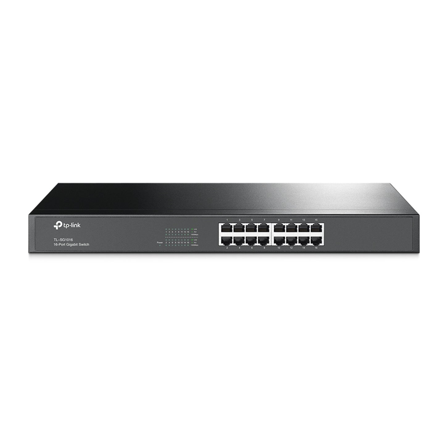 TP-Link TL-SG1016 16-Port Metal Gigabit Rackmount Network Switch