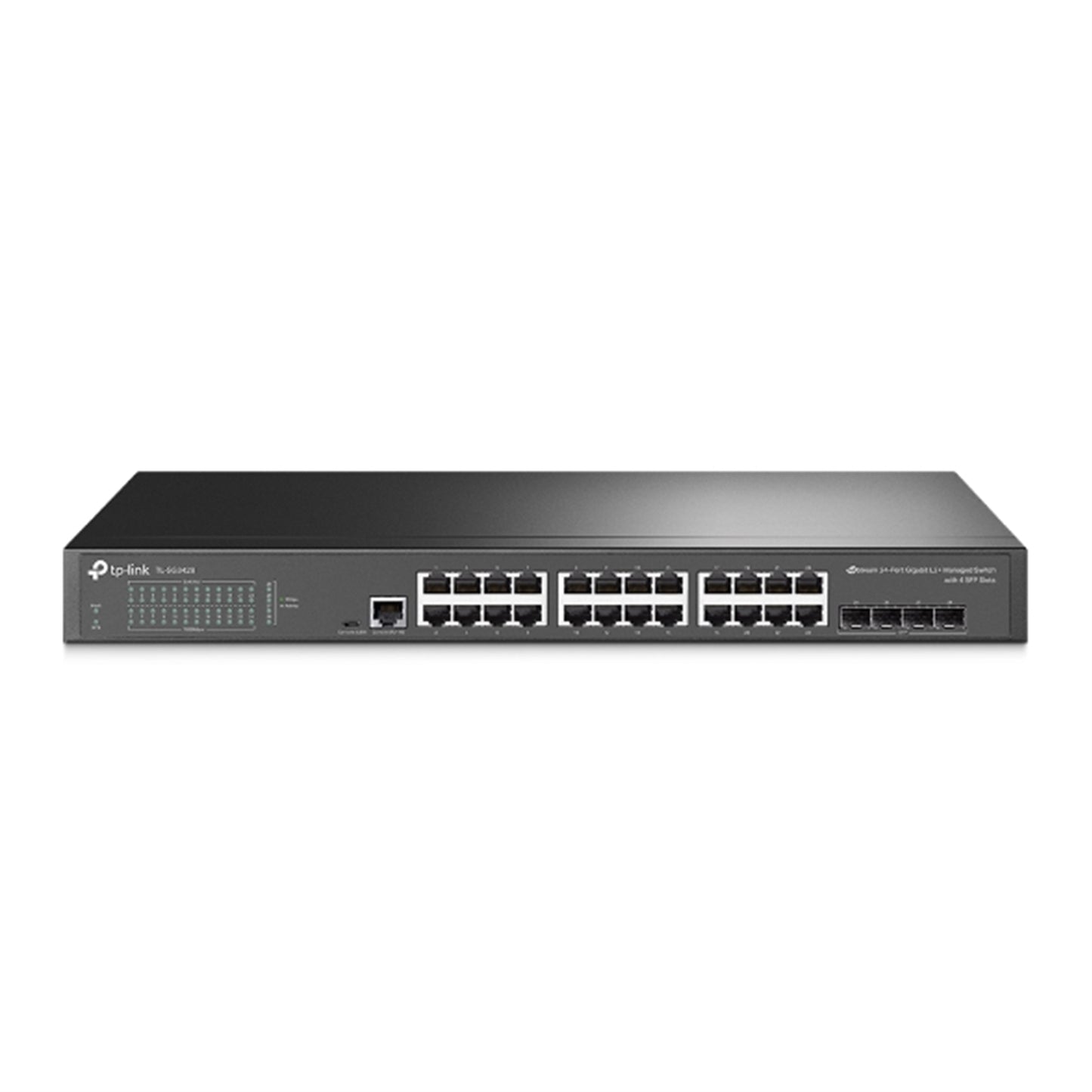 TP-Link JetStream TL-SG3428 24-Port Metal Gigabit L2+ Managed Switch with 4 SFP Slots