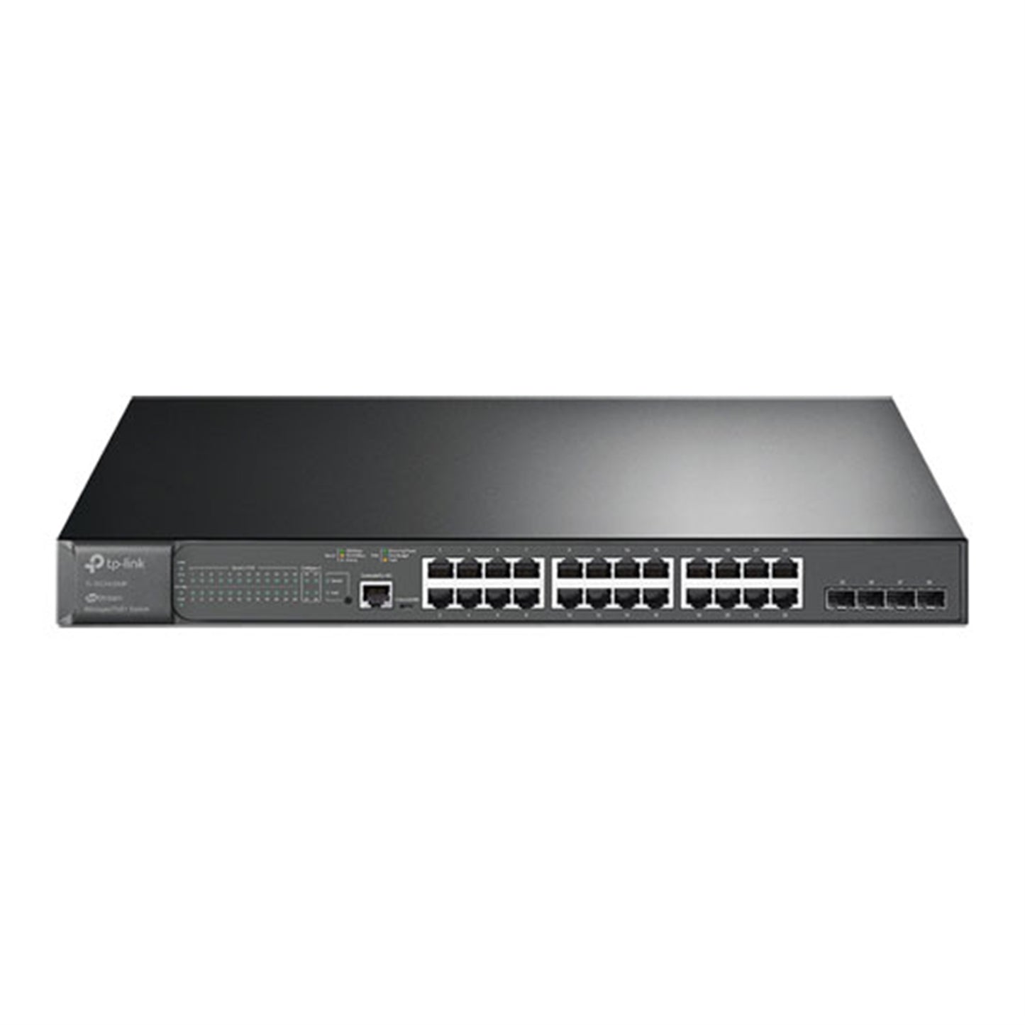 TP-Link JetStream TL-SG3428MP 28-Port Metal Gigabit L2+ Managed Switch with 24-Port PoE+ (384W)