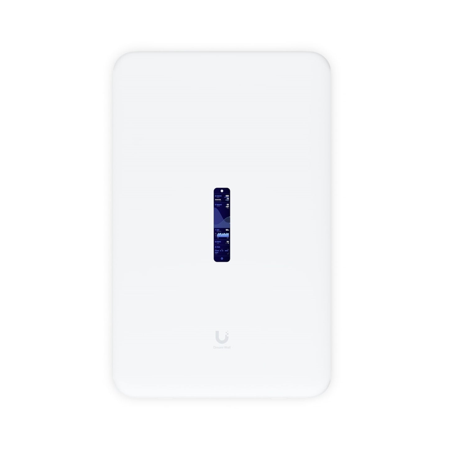 Ubiquiti UDW UniFi Dream Wall - Combined Wall Mounted 10G Cloud Gateway with Integrated WiFi 6, POE Switch, Full UniFI Application Support