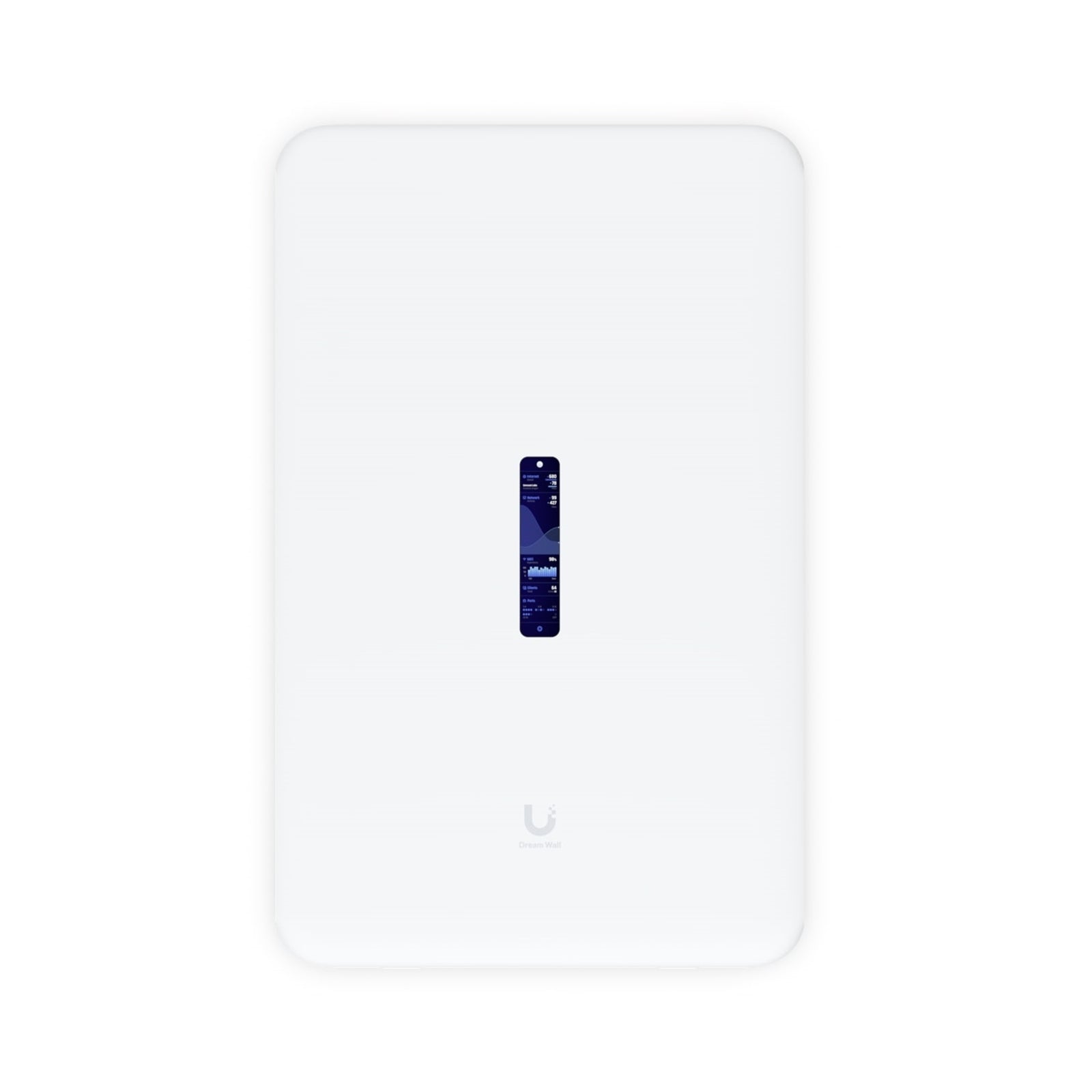 Ubiquiti UDW UniFi Dream Wall - Combined Wall Mounted 10G Cloud Gateway with Integrated WiFi 6, POE Switch, Full UniFI Application Support