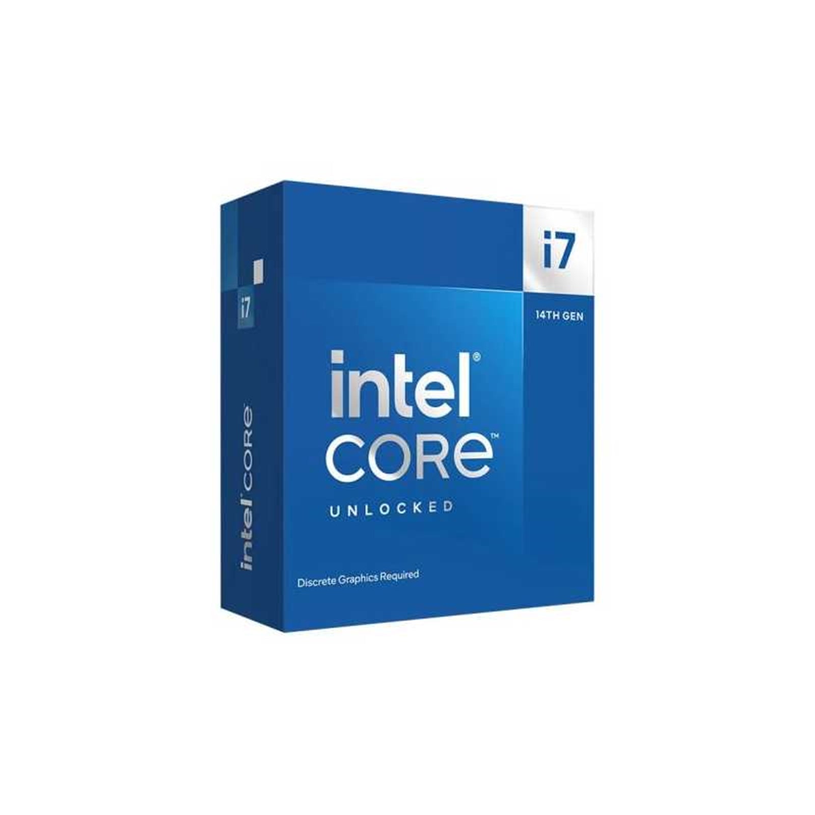 Intel Core i7 14700KF 20 Core Processor 28 Threads, 2.5GHz up to 5.6GHz Turbo Raptor Lake Socket LGA 1700 33MB Cache, 125W, Maximum Turbo Power 253W, No Graphics, No Cooler