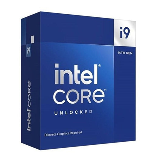 Intel Core i7 14900K 24 Core Processor 32 Threads, 3.0GHz up to 5.8GHz Turbo Raptor Lake Socket LGA 1700 36MB Cache, 125W, Maximum Turbo Power 253W, No Graphics, No Cooler