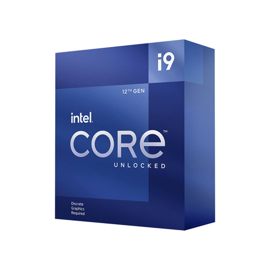 Intel 12th Gen Core i9-12900KF 16 Core Desktop Processor 24 Threads, 3.2GHz up to 5.2GHz Turbo, Alder Lake Socket LGA1700, 30MB Cache, 125W, Maximum Turbo Power 241W, No Graphics, No Cooler