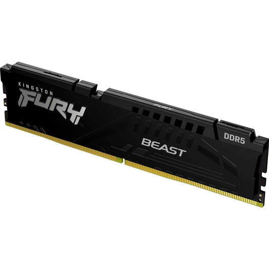 Kingston FURY Beast KF560C36BBE2-16 16GB System Memory, 6000MT/s, DDR5, CL36, DIMM, Black, AMD EXPO Certified