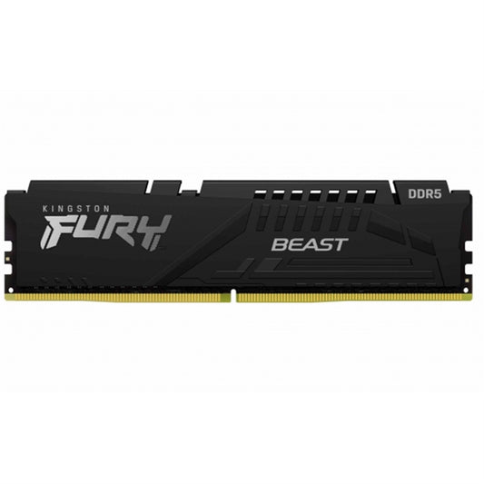 Kingston FURY Beast KF556C40BB-8 8GB System Memory, 5600MT/s, DDR5, CL40, DIMM, Black, AMD EXPO Certified