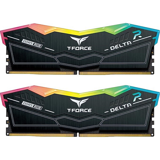 TEAMGROUP Delta RGB FF3D532G6000HC38ADC01 32GB (2x16GB) System Memory, 6000MHz, DDR5 Kit