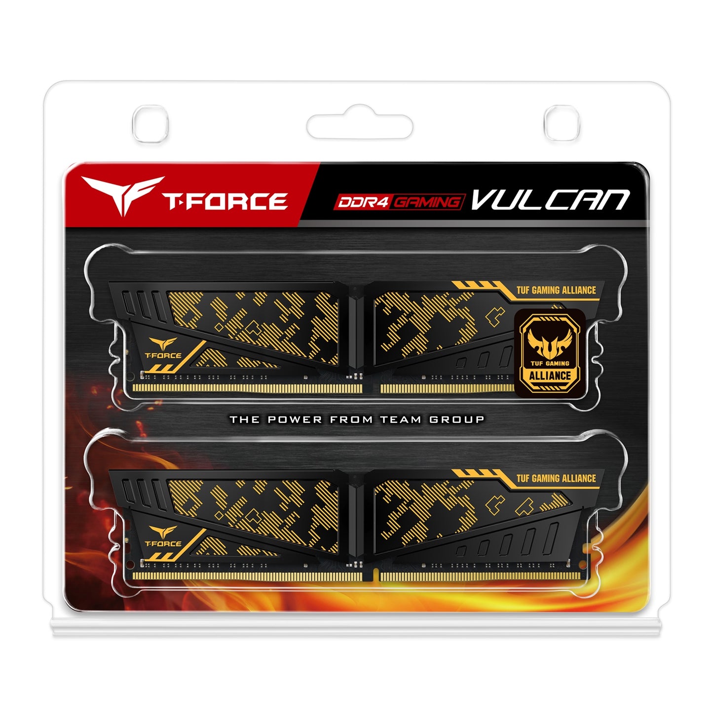 Team T-Force Vulcan TUF Gaming Alliance 16GB (2 x 8GB) DDR4 3600MHz DIMM System Gaming Memory