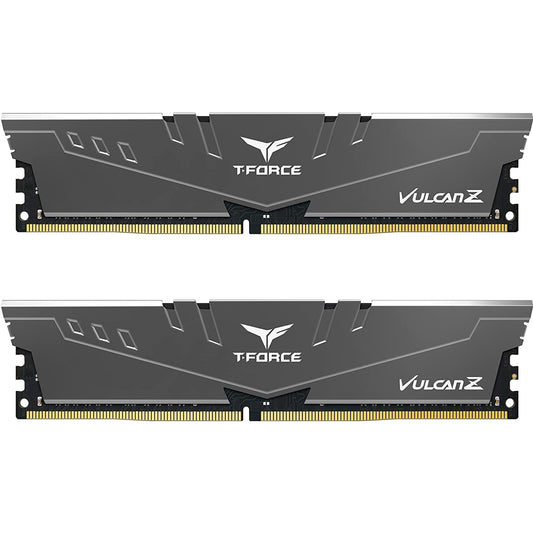 Team T-Force Vulcan Z 32GB Silver Heatsink (2 x 16GB) DDR4 3200MHz DIMM System Memory