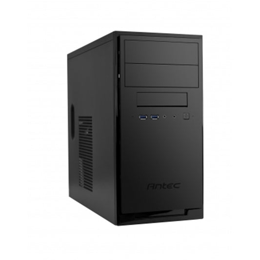 ANTEC NSK3100 Case, Home & Business, Matte Black, Micro Tower, 2 x USB 3.0, Micro ATX, Mini-ITX, Utilises Antec's Quiet Computing Technology