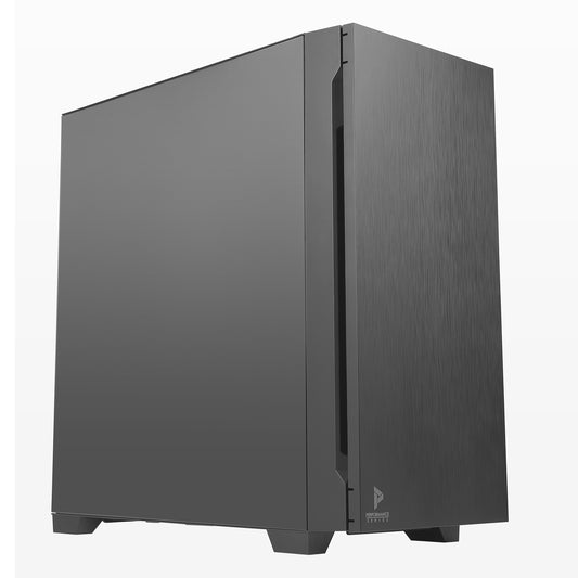 ANTEC P10C Case, Silent, Black, Mid Tower, 2 x USB 3.0 / 1 x USB 3.1 Gen 2 Type-C, Sound-Dampening Foam Panels, Air-Concentrating Front Filter with Widened Air Passage, Reversible Swing Front Panel Design, ATX, Micro ATX, Mini-ITX