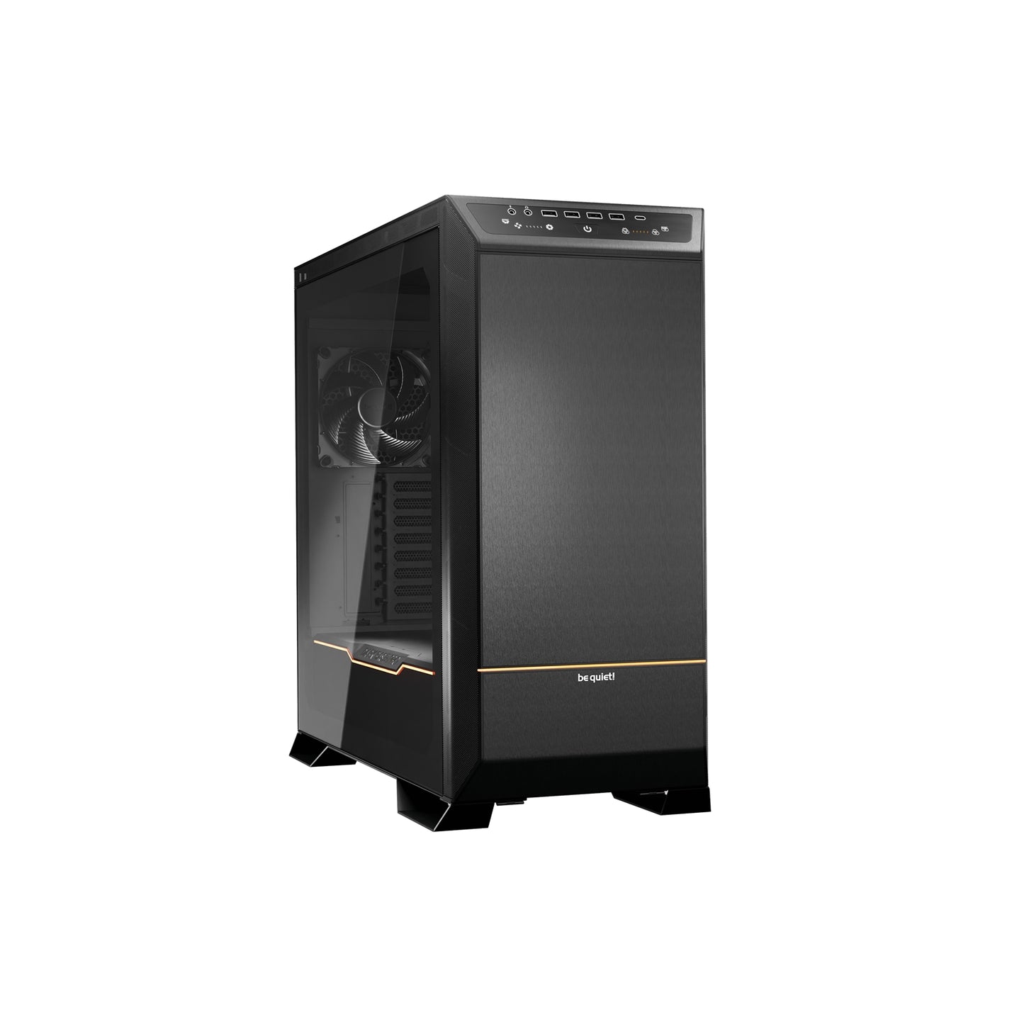 be quiet! Dark Base Pro 901 Full Tower Gaming PC Case, Black, 4x USB 3.2 Type A, Interchangeable Top Cover and Front Panel, 3x Silent WIngs 4 PWM Fans, ARGB Lighting