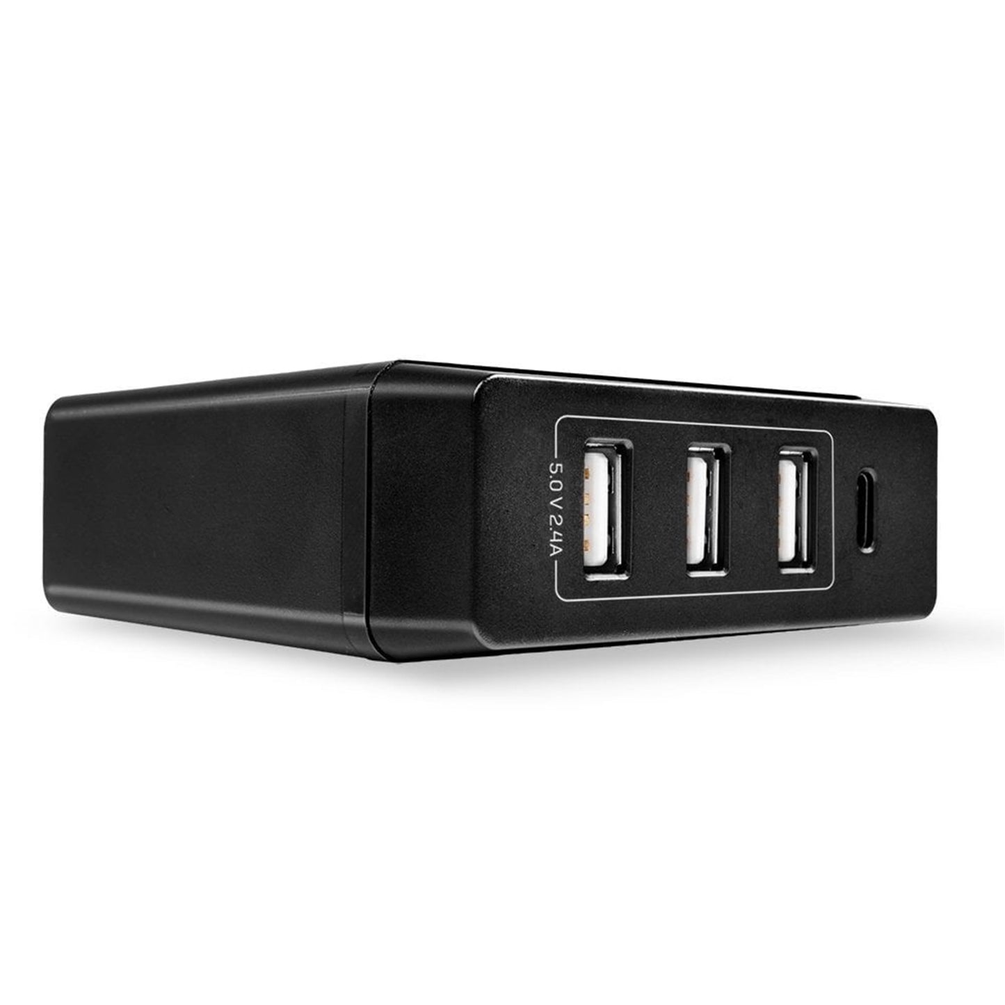 LINDY 73329 4 Port USB Type C & Type-A Smart Charger with 72W Power Delivery, Simultaneously Charge or Power up to 4 USB Devices, Type-C 72W Power Delivery Provides High Speed Charging to Ultrabooks, Tablets & Smartphones