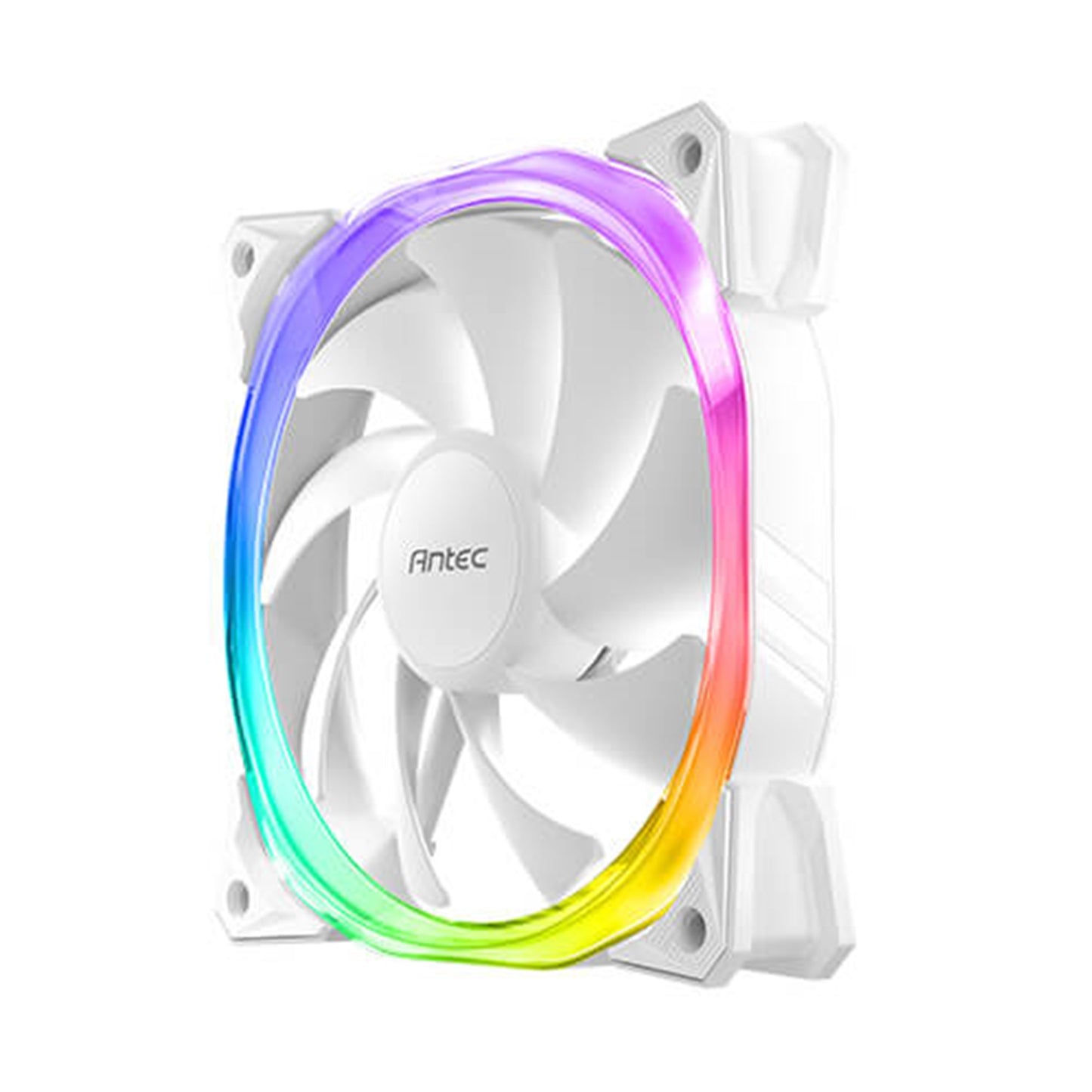 Antec Fusion 120mm ARGB 5 Fan Pack, White, 5x120mm ARGB Fans, Upto 2000RPM, 57.93CFM Airflow, 31.24dB Max, 4-pin PWM