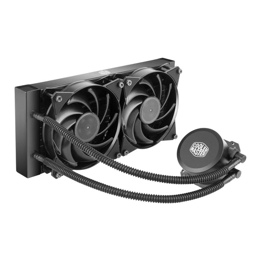 Cooler Master MasterLiquid Lite 240 Universal Socket 240mm PWM 2000RPM Fan Black AiO Liquid CPU Cooler