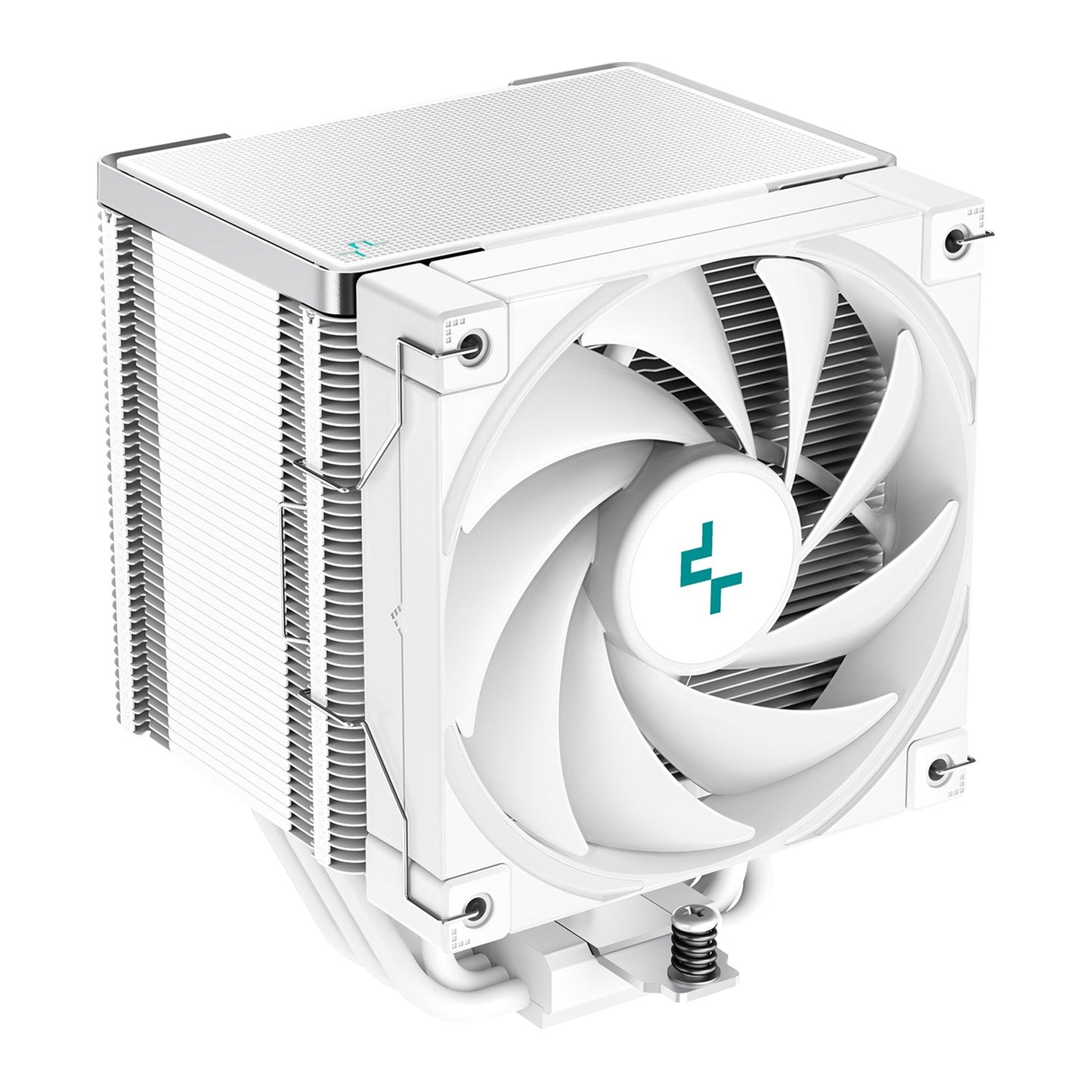 DeepCool AK500 WH Fan CPU Cooler, Universal Socket, 4-pin PWM Fan Connector, 1850RPM, 5 advanced Heat Pipes and a highly efficient 120mm FDB Fan, White