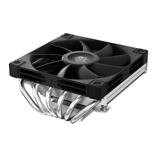 DeepCool AN600 Low-Profile CPU Cooler, 1x 120mm PWM Fans, Aluminium Fins, Copper Base, 6x Heatpipes, Intel/AMD, White