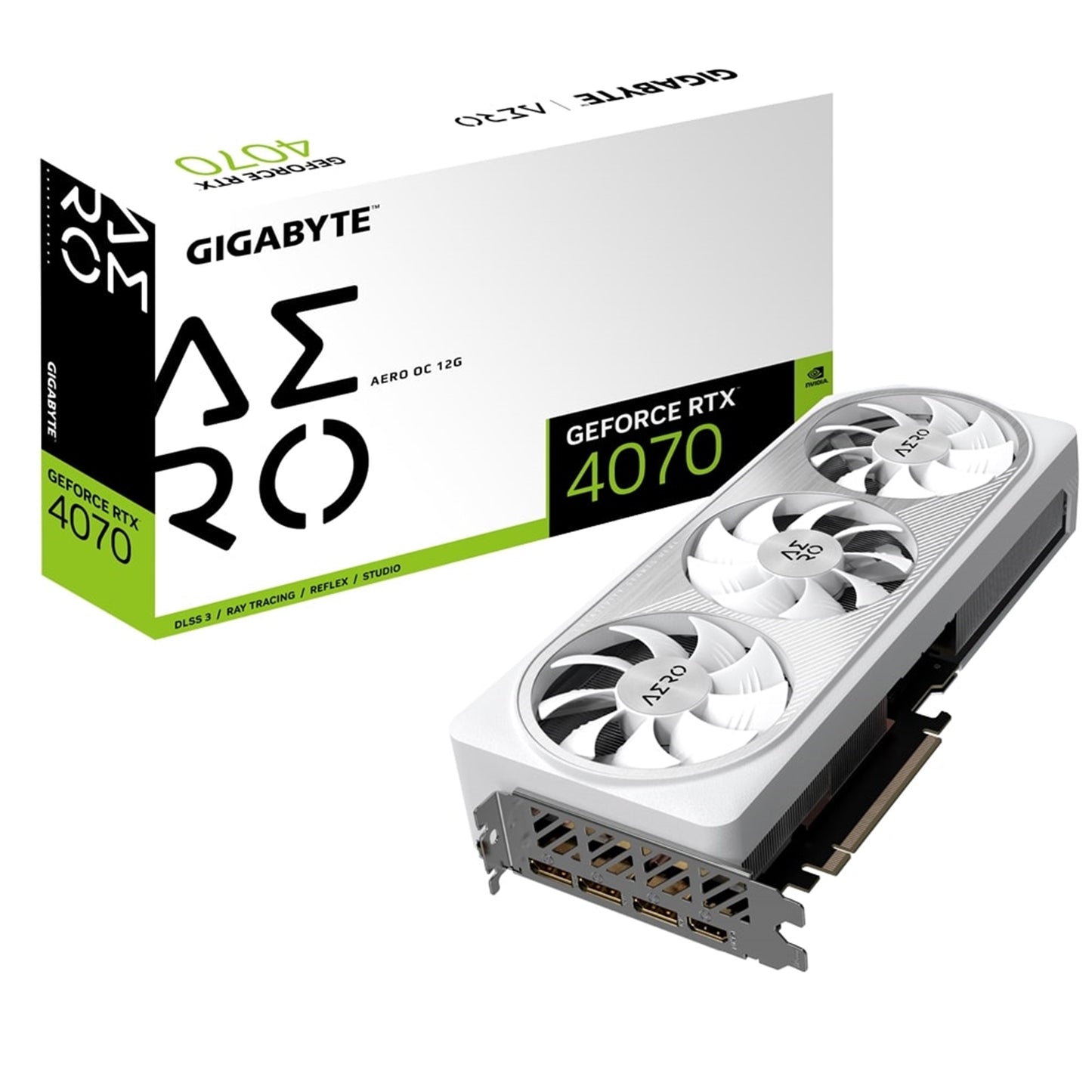 Gigabyte Nvidia GeForce RTX 4070 AERO OC 12GB Graphics Card