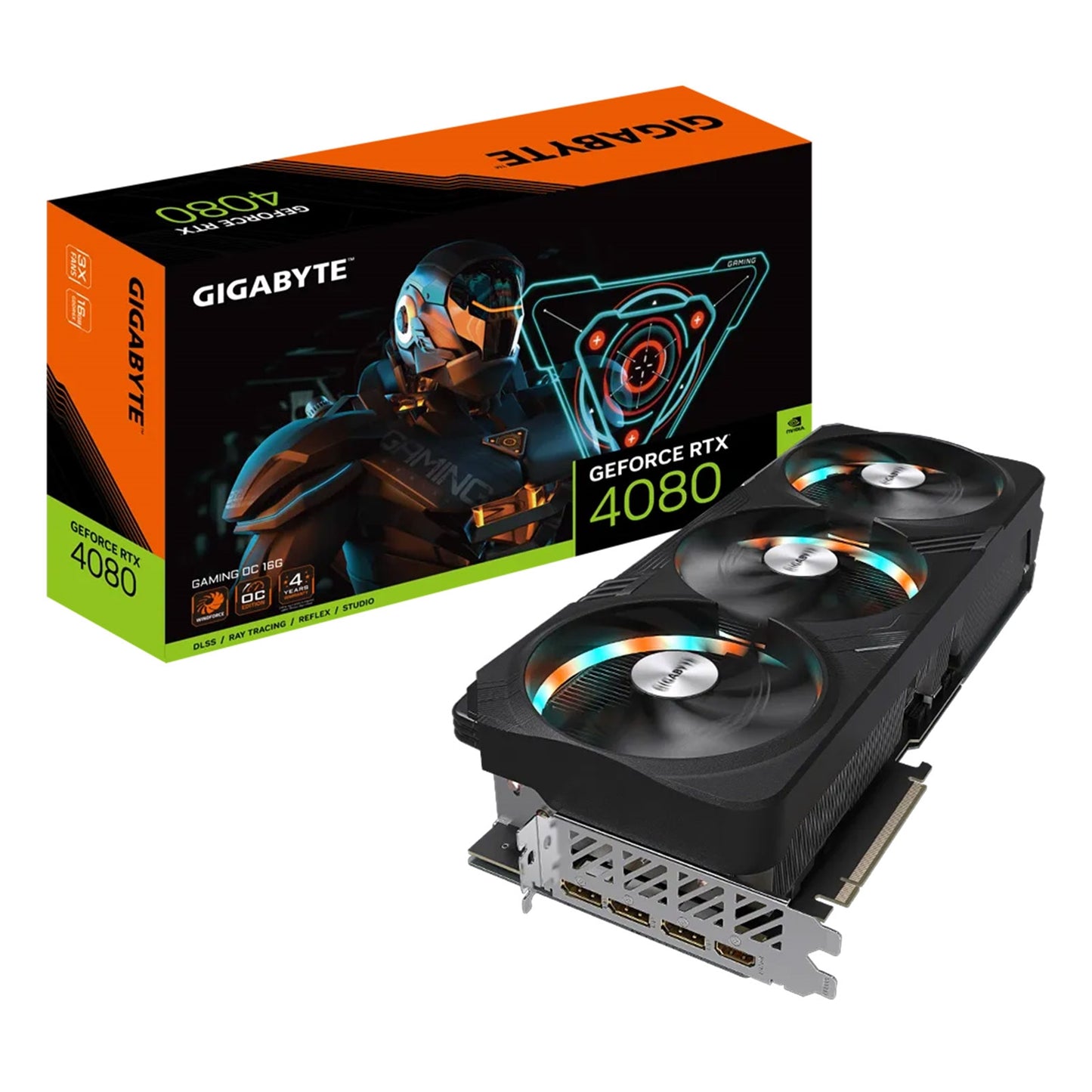 Gigabyte Nvidia GeForce RTX 4080 GAMING OC 16GB Triple Fan RGB Graphics Card