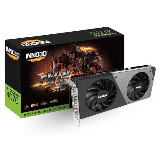 Inno3D Nvidia GeForce RTX 4070 Twin X2 Graphics Card