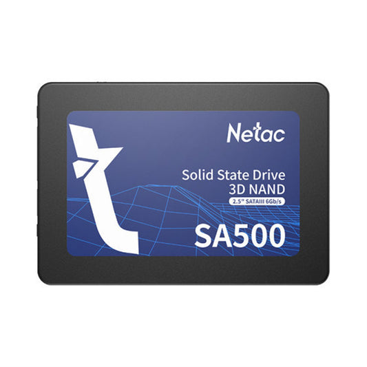 Netac SA500 (NT01SA500-480-S3X) 480GB 2.5 Inch SSD, Sata 3 Interface, Read 520MB/s,Write 450MB/s, 3 Year Warranty