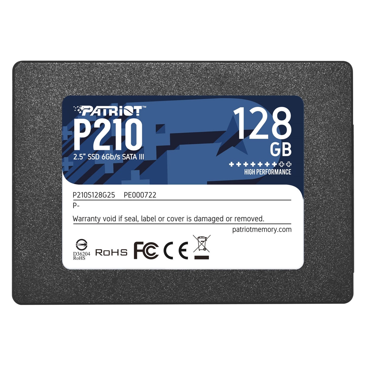 Patriot P210 128GB SATA III SSD