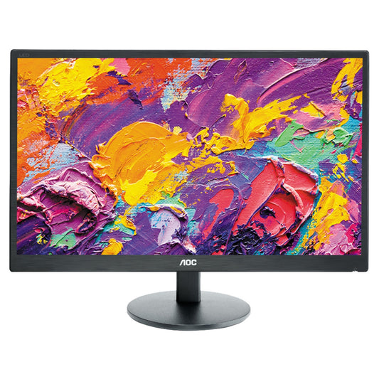 AOC M2470SWH 23.6" Full HD Monitor, WLED, VGA, HDMI, Speakers, VESA, 60Hz, 5ms, Speakers