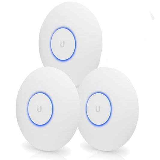 Ubiquiti UAP-NanoHD-3 UniFi nanoHD Access Point, 3 Pack, No PoE Injectors