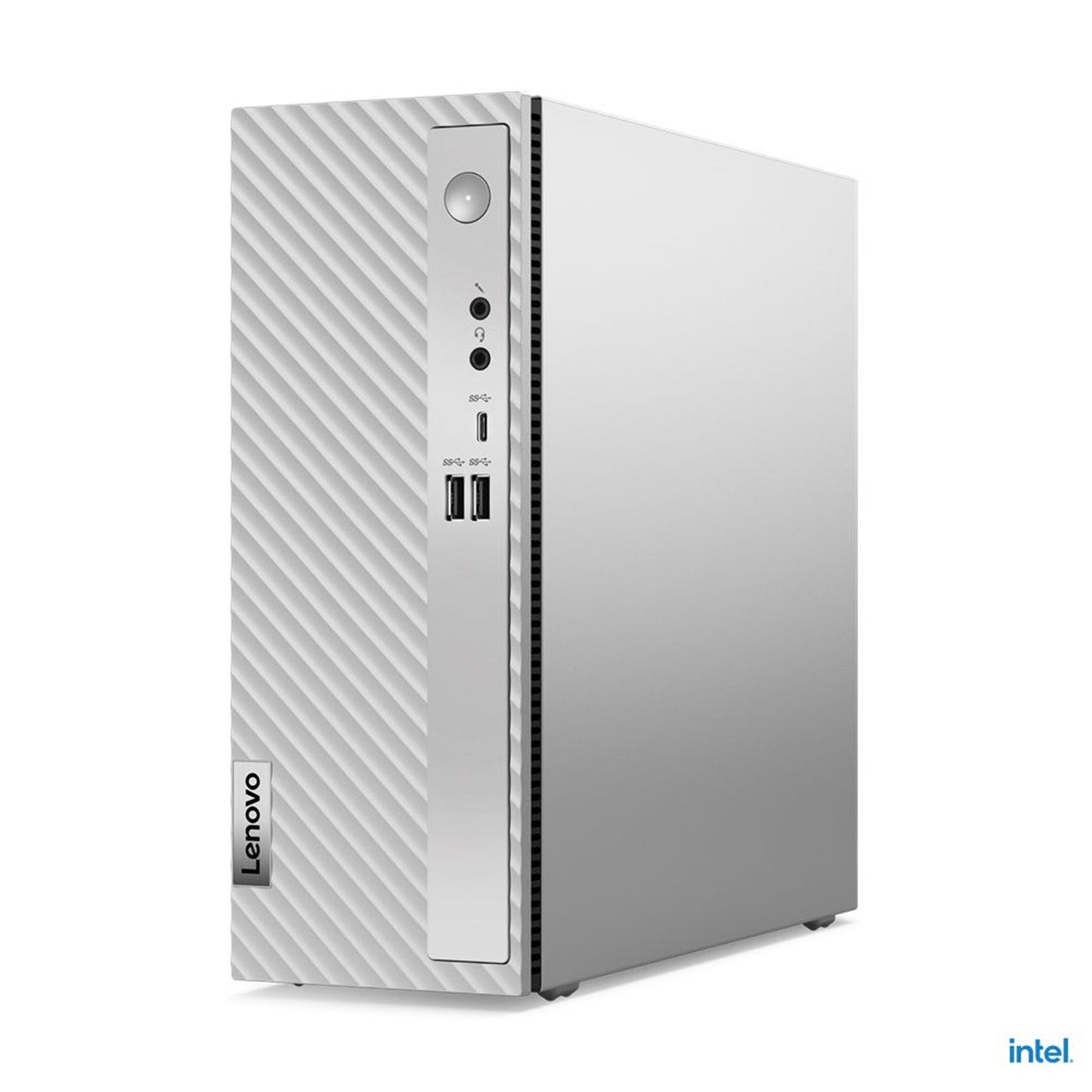 Lenovo IdeaCentre 3i 90SM007EUK Small Form Factor PC, Intel Pentium G7400, 4GB RAM, 256GB SSD, Windows 11 Home, Grey