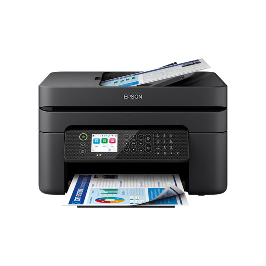 Epson WorkForce WF-2950DWF C11CK62401 InkJet Printer, Multifunction, A4, WiFi/USB, Fax, Duplex, LCD Touchscreen