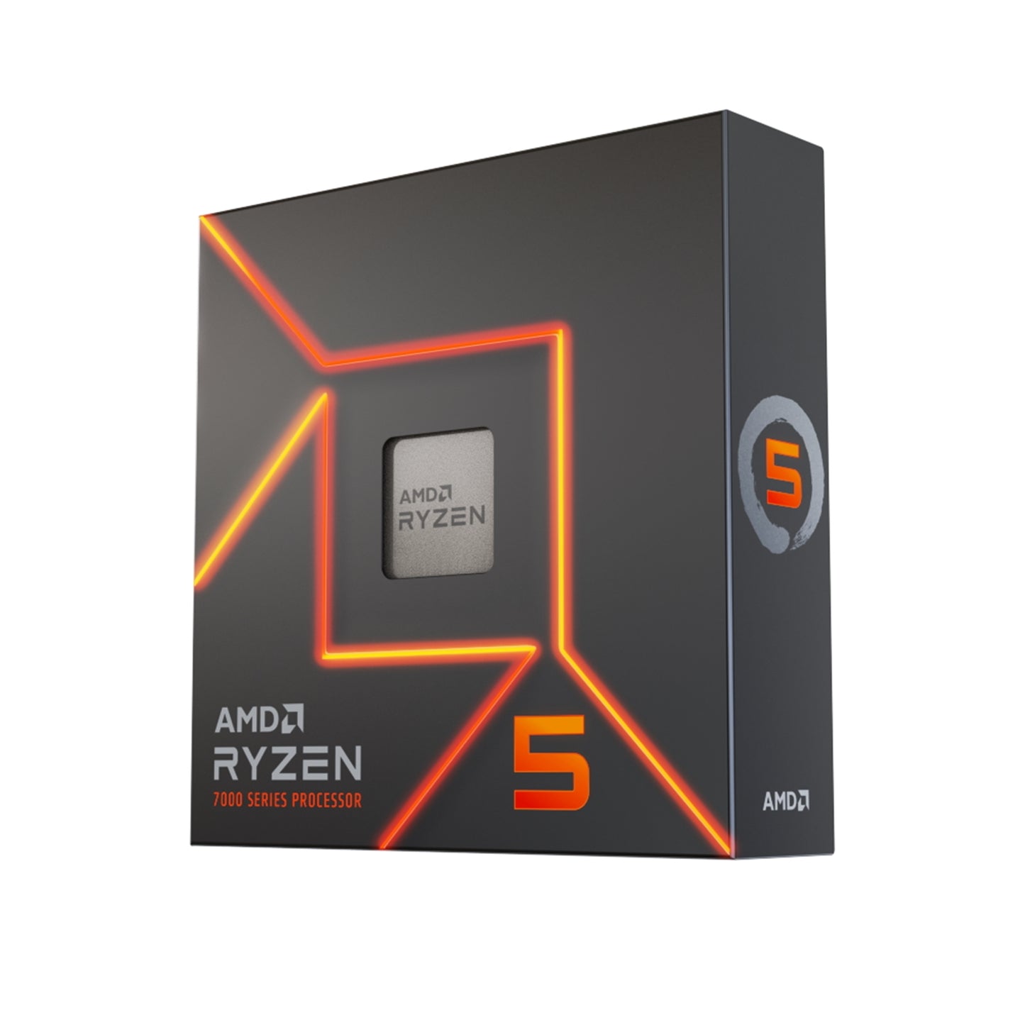 AMD Ryzen 5 7600X 4.7GHz 6 Core AM5 Processor, 12 Threads, 5.3GHz Boost, Radeon Graphics