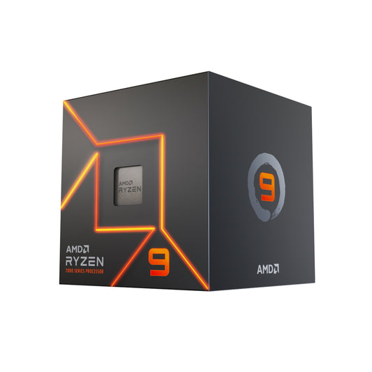 AMD Ryzen 9 7900 3.7GHz 12 Core AM5 Processor, 24 Threads, 5.4GHz Boost, Radeon Graphics