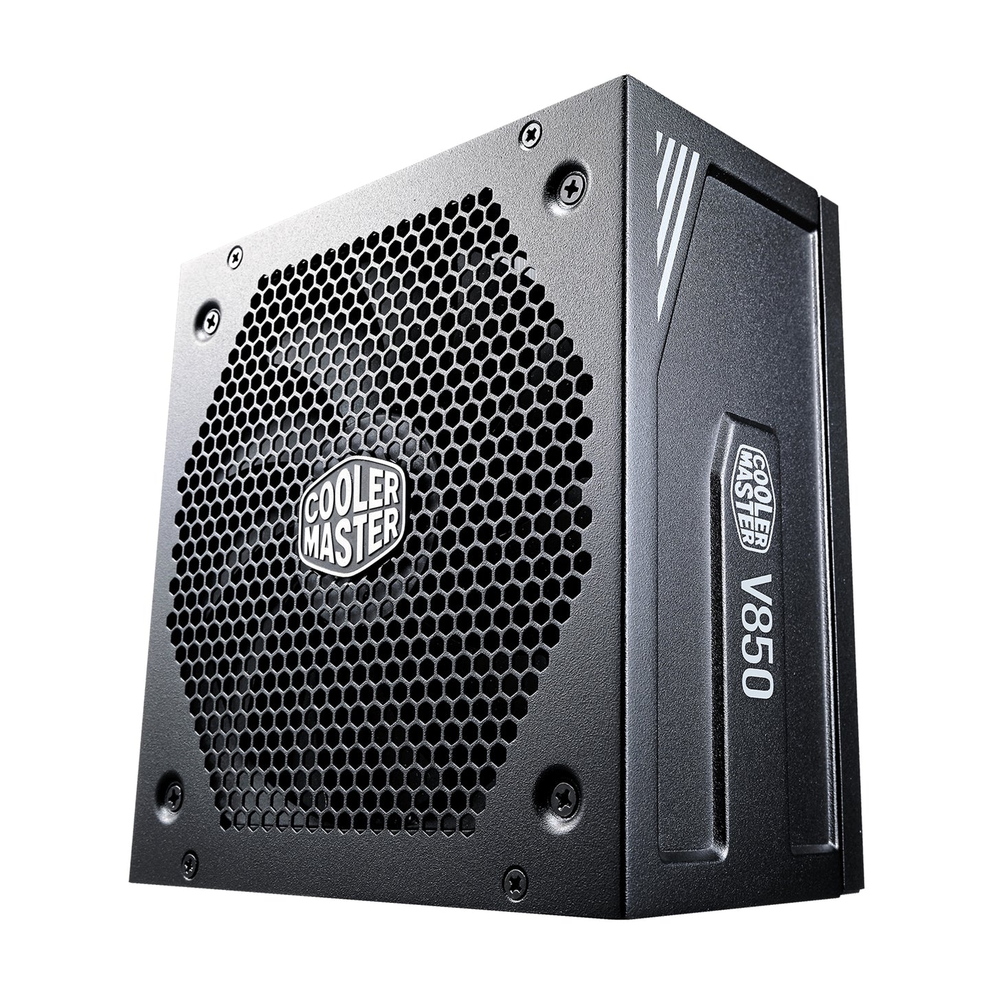 Cooler Master V850 GOLD V2 850W PSU, 135mm Silent FDB Fan, 80 PLUS Gold, Fully Modular, UK Plug, 40% Semi-Fanless Mode with Hybrid Switch, Half-Bridge LLC Resonant Converter And DC-DC Technology