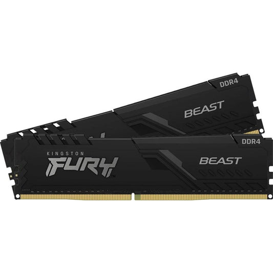 Kingston Fury Beast KF432C16BBK2/64 System Memory 64GB, 3200MHz, (2 x 32GB), DDR4, DIMM