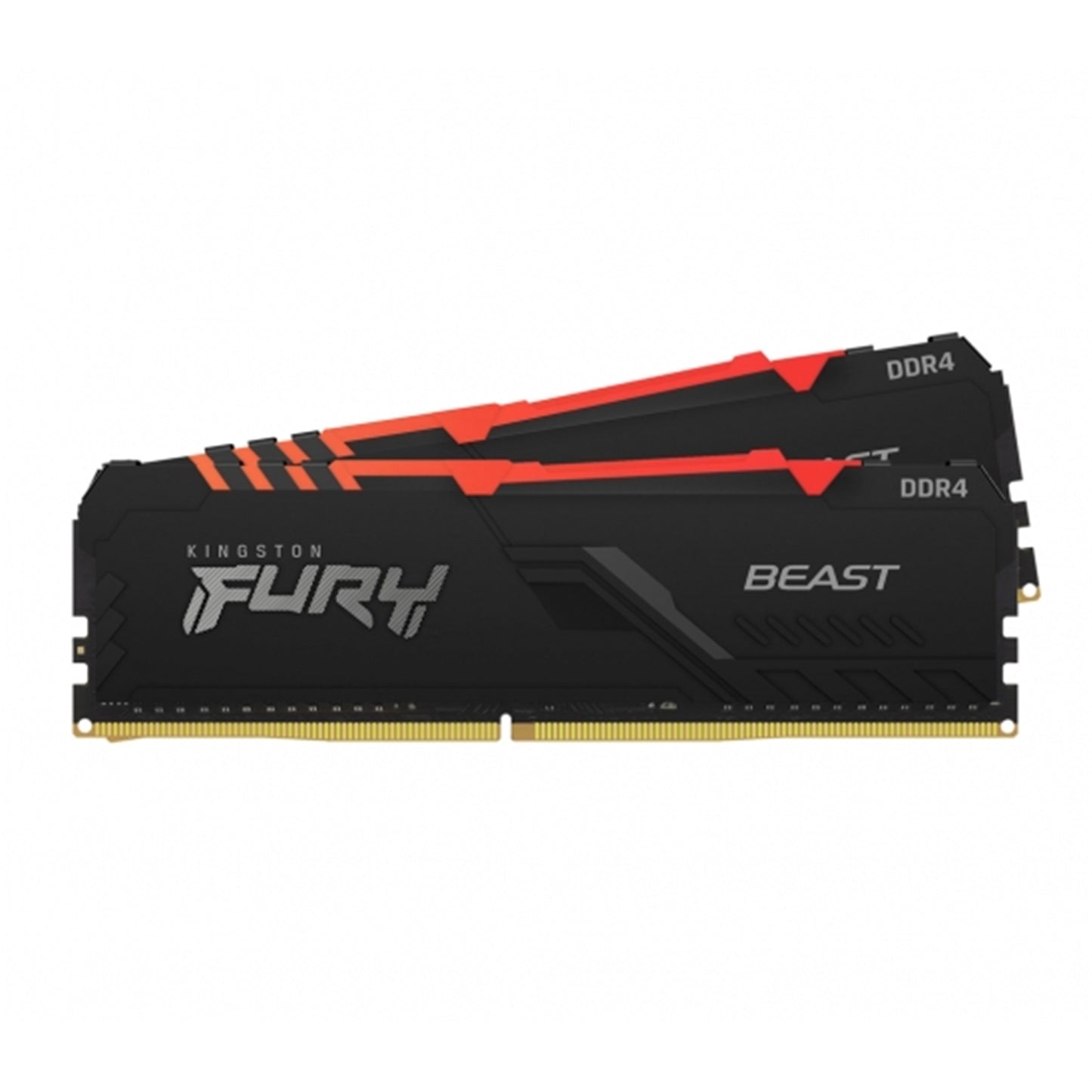 Kingston Fury Beast 16GB 3600MHz (2x8Gb) DDR4 CL17 DIMM RGB System Memory